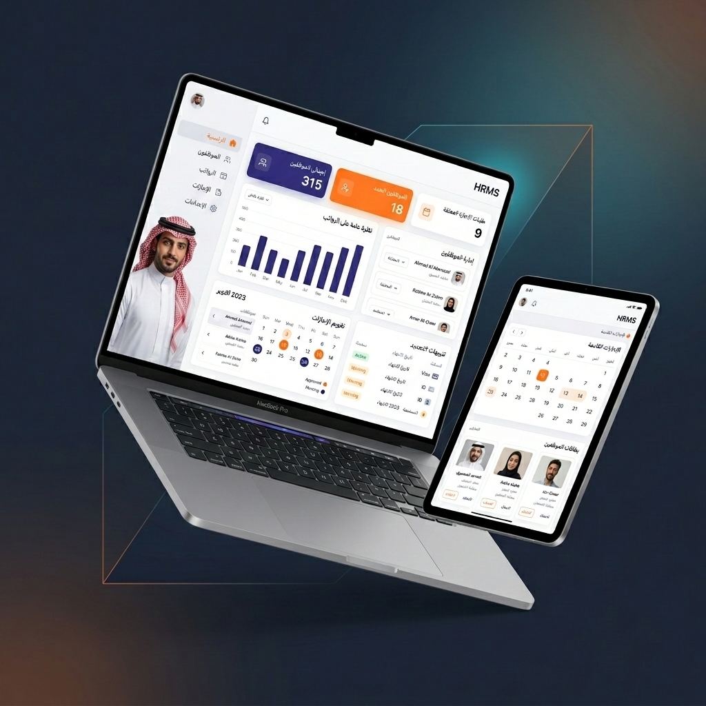 لوحة تحكم رديف HRMS